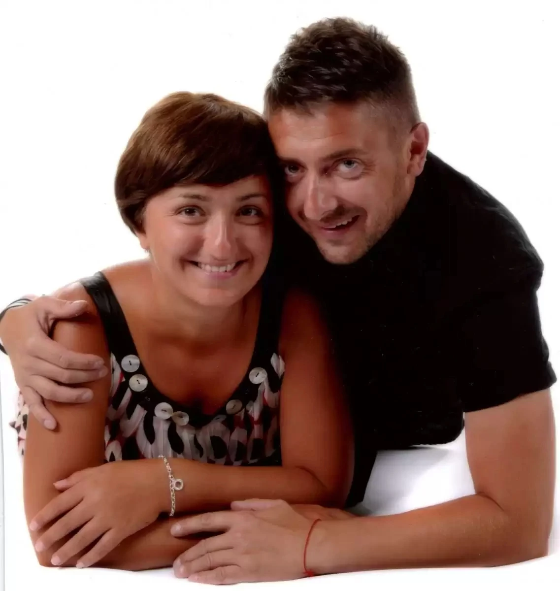 Олексій Суханов і перша дружина Ольга