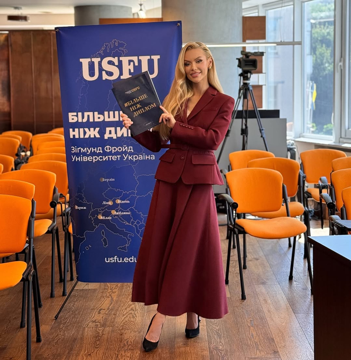 Міс Всесвіт Україна Вікторія Апанасенко оголосила, що вступила до універу