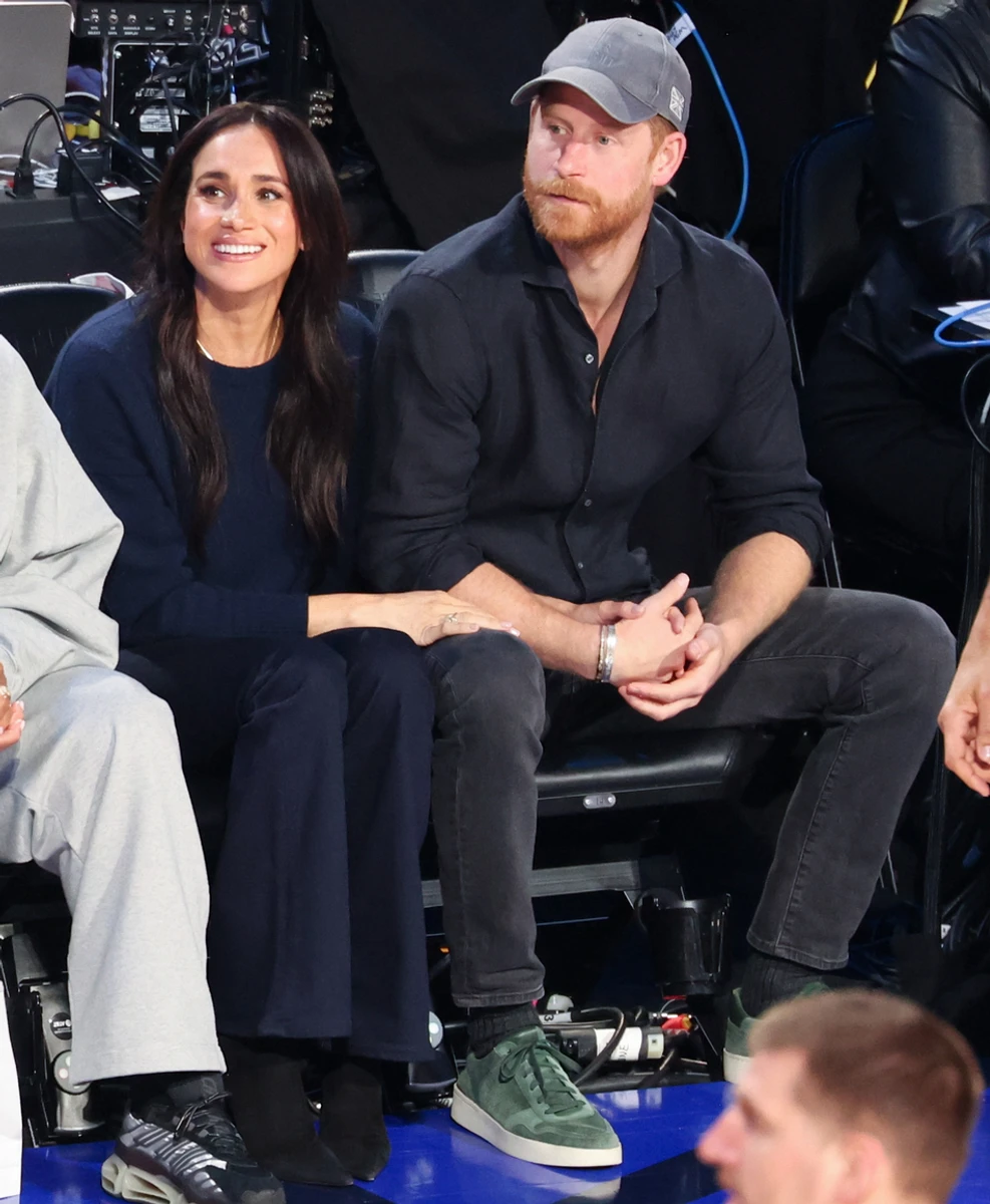 Принца Гаррі та Меган Маркл подивилися баскетбол разом