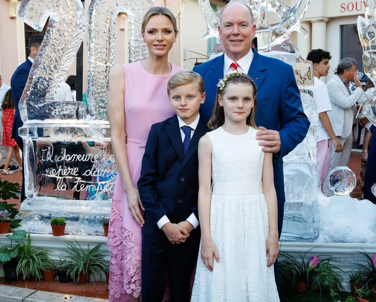 Княжа родина відвідала святкові заходи у Монако