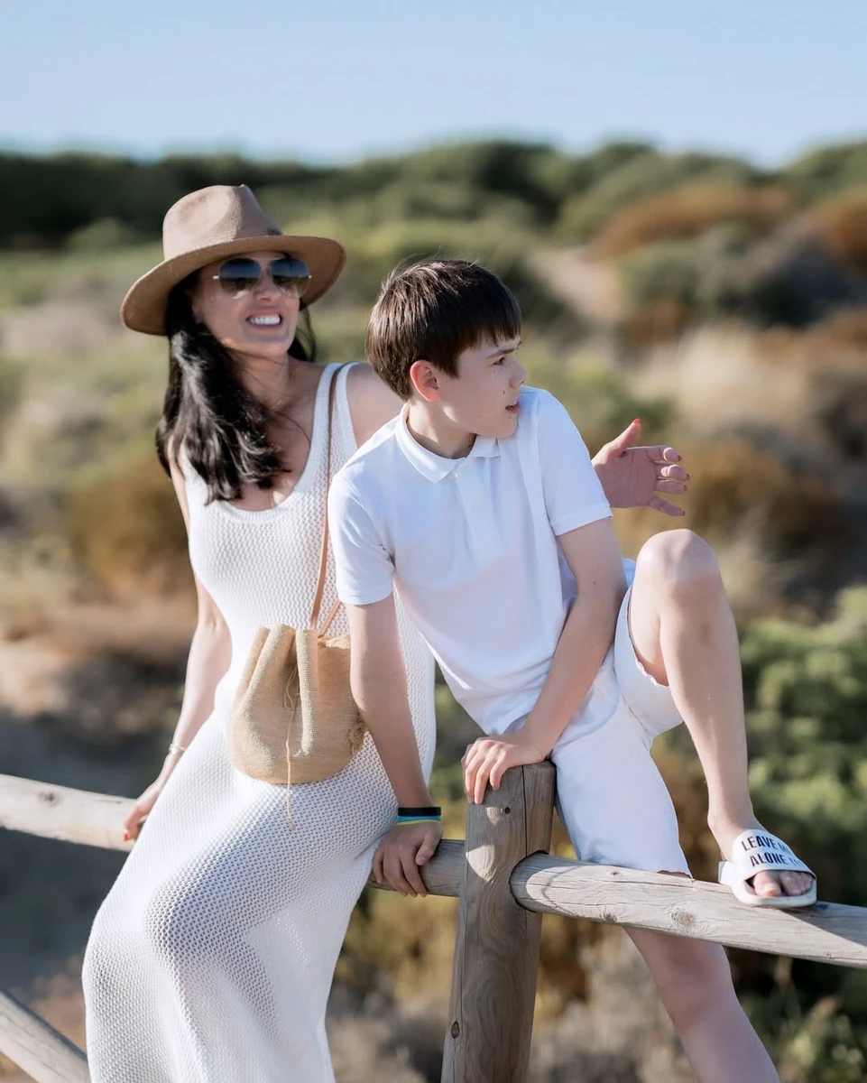 Маша Єфросиніна і її син Олександр