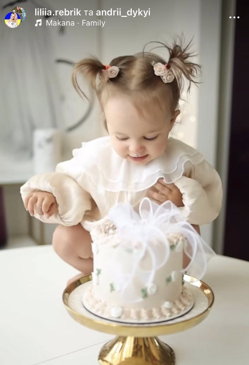 Донька Лілії Ребрик Аделіна