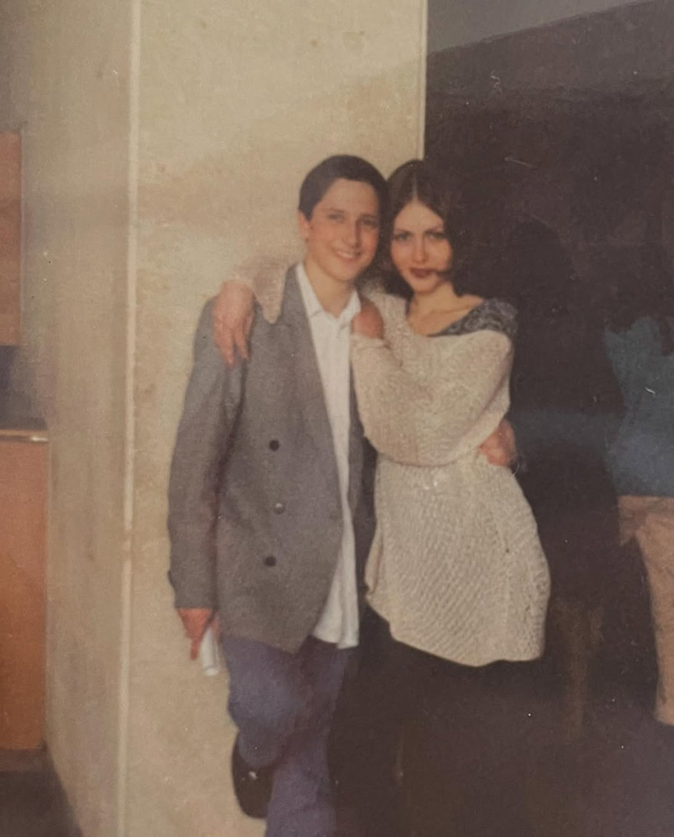 Олександр Педан з дружиною на архівному фото