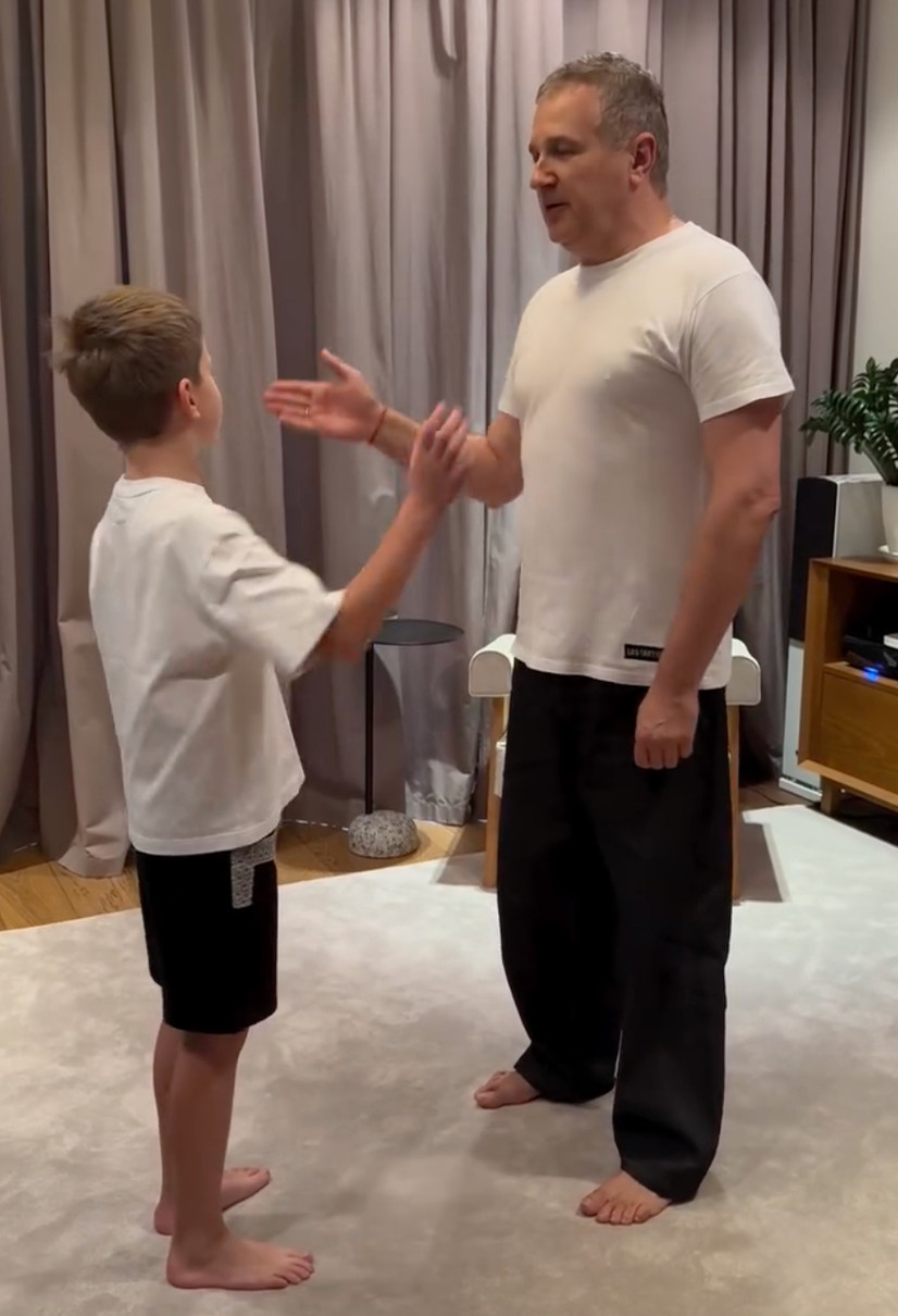 Юрій Горбунов поділився веселим роликом зі старшим сином від Осадчої