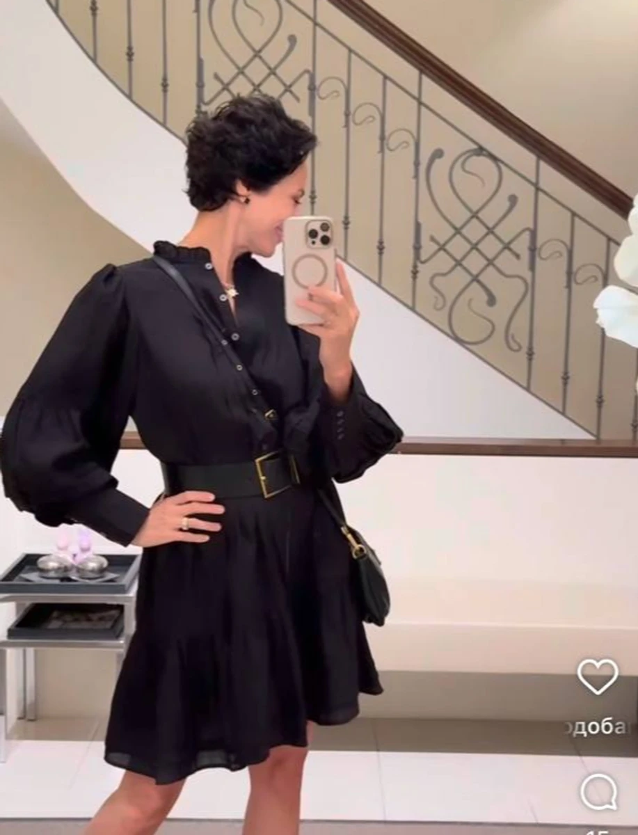 Наталя Єгорова з новою зачіскою