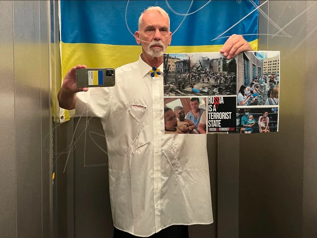 Франк Вільде, який підтримує Україну