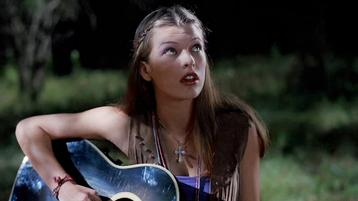 Мілла Йовович у фільмі Під кайфом та збентежені