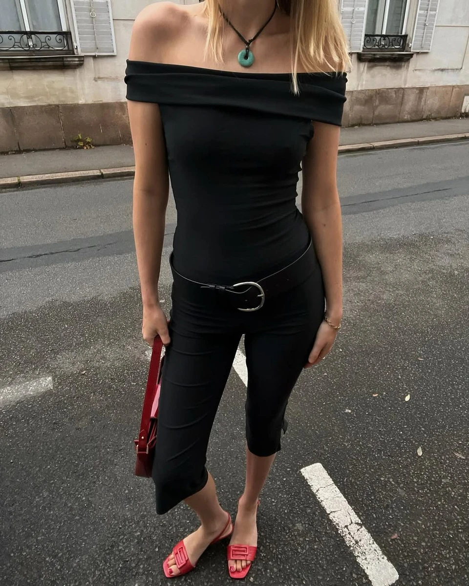 Як носити штани капрі