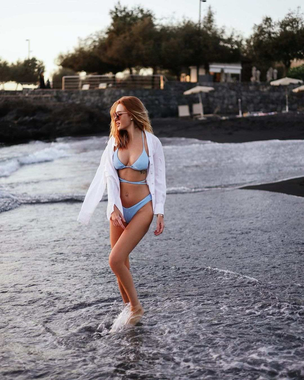 Камінська показала змерзлим фоловерам у Instagram себе на Тенеріфе