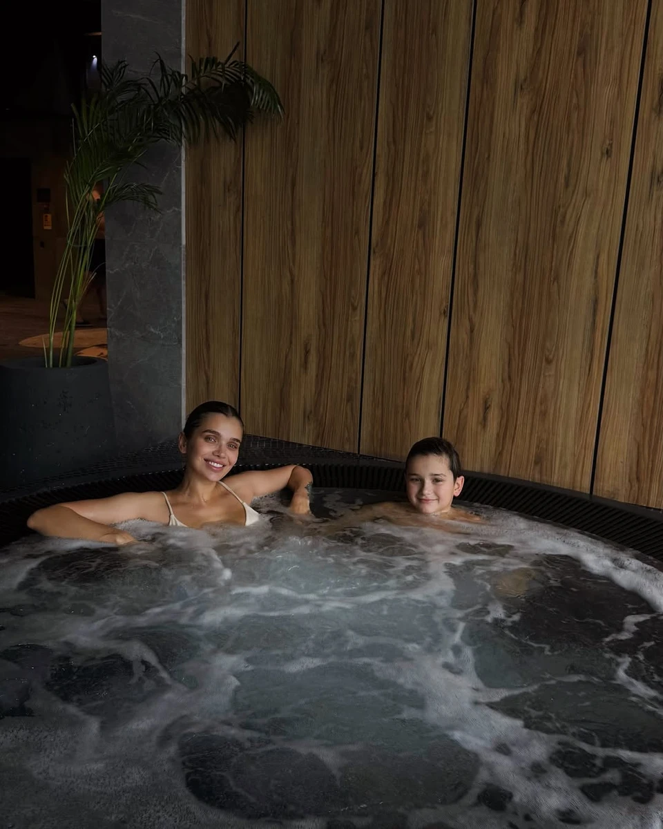 Саша Бо зі старшим сином Данилом