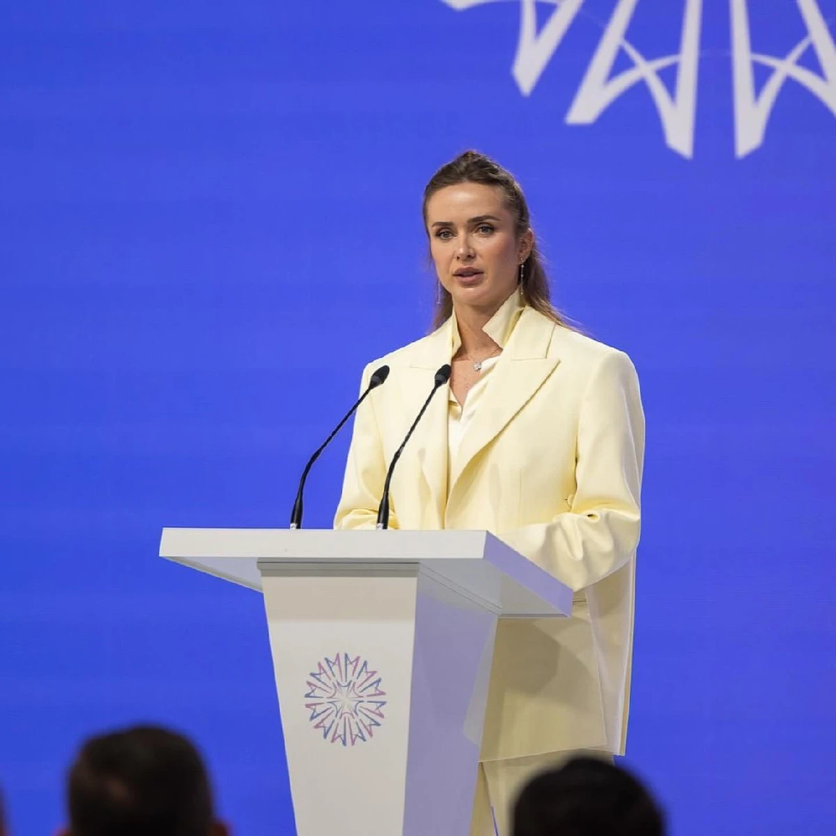 Еліна Світоліна на Саміті перших леді та джентльменів