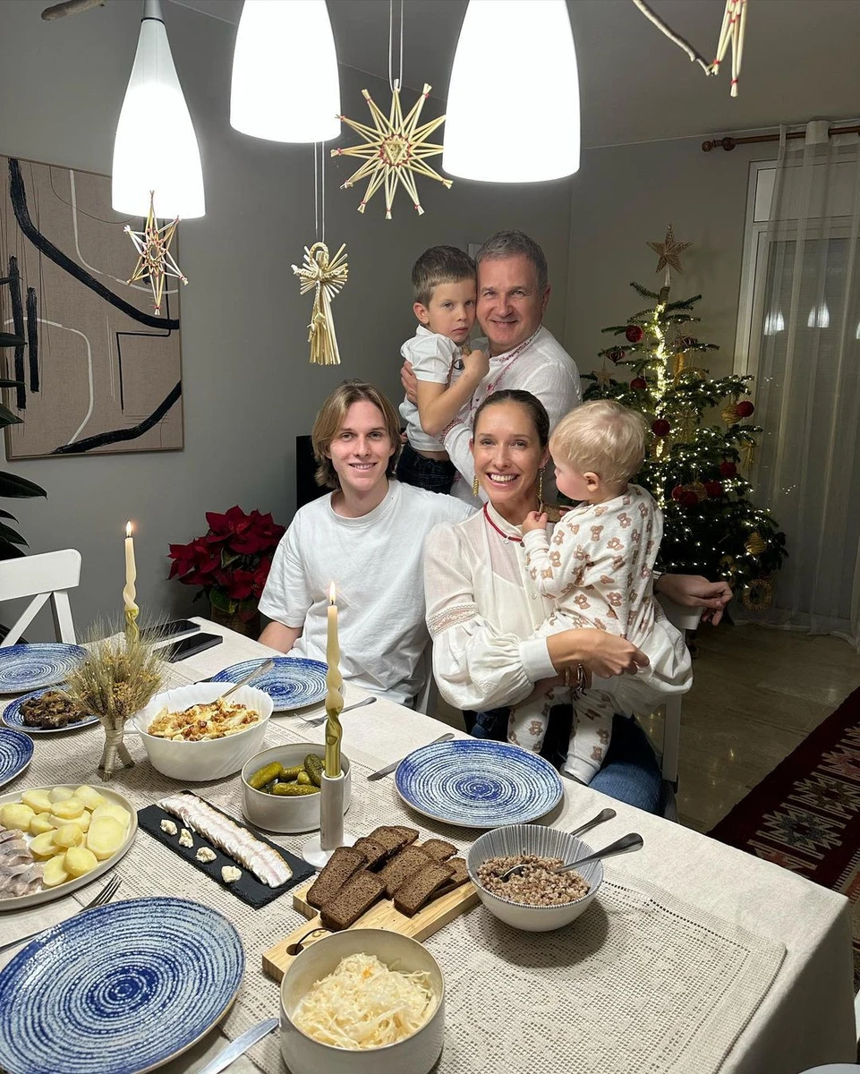 Катерина Осадча і Юрій Горбунов діти