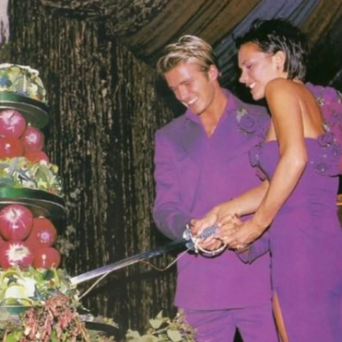 Девід Бекхем і Вікторія