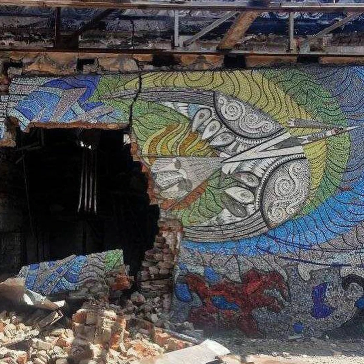 Боривітер Алли Горської у Маріуполі в ресторані