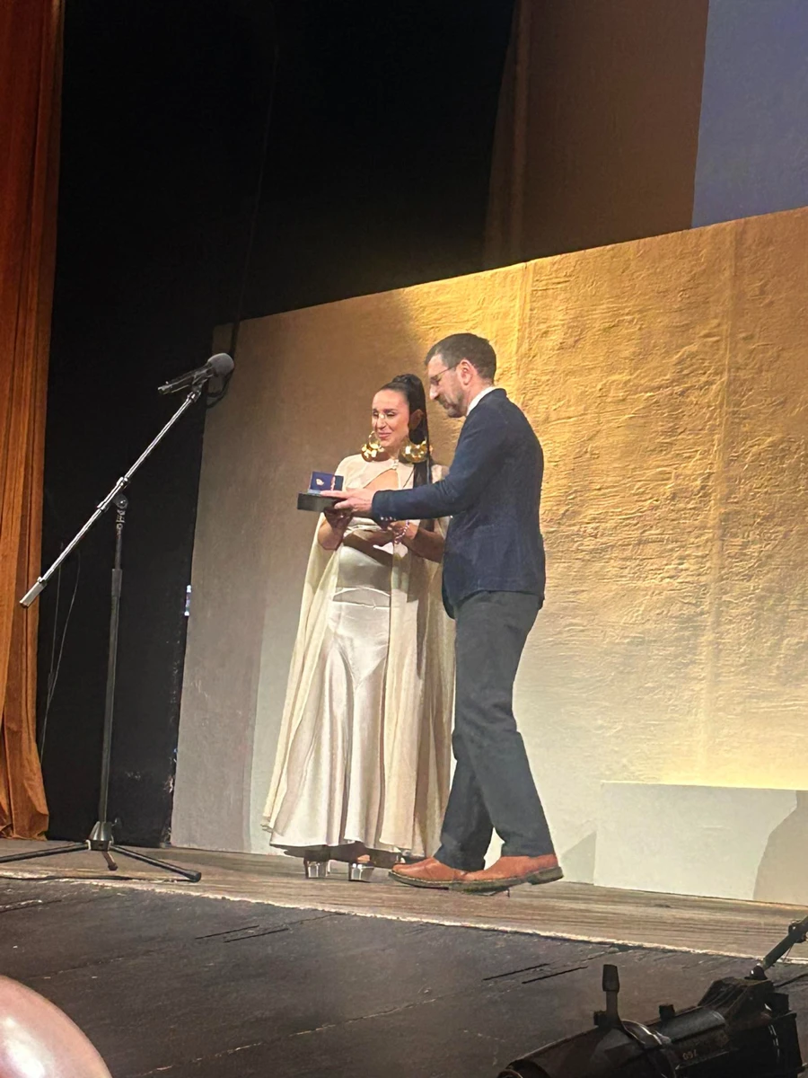 Джамала на сцені премії імені Шевченка