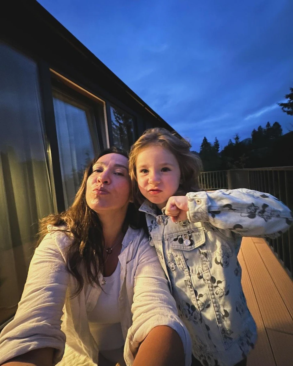 Наталка Карпа та її єдина донька Злата