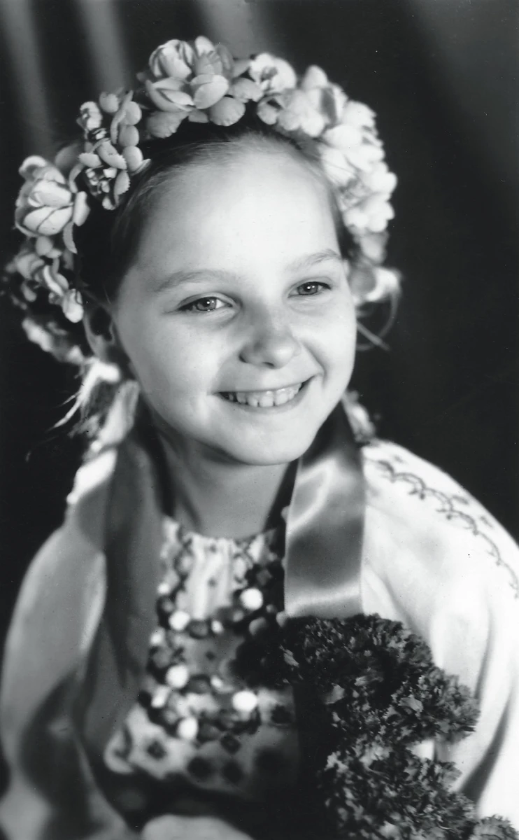 Даша Трегубова в дитинстві