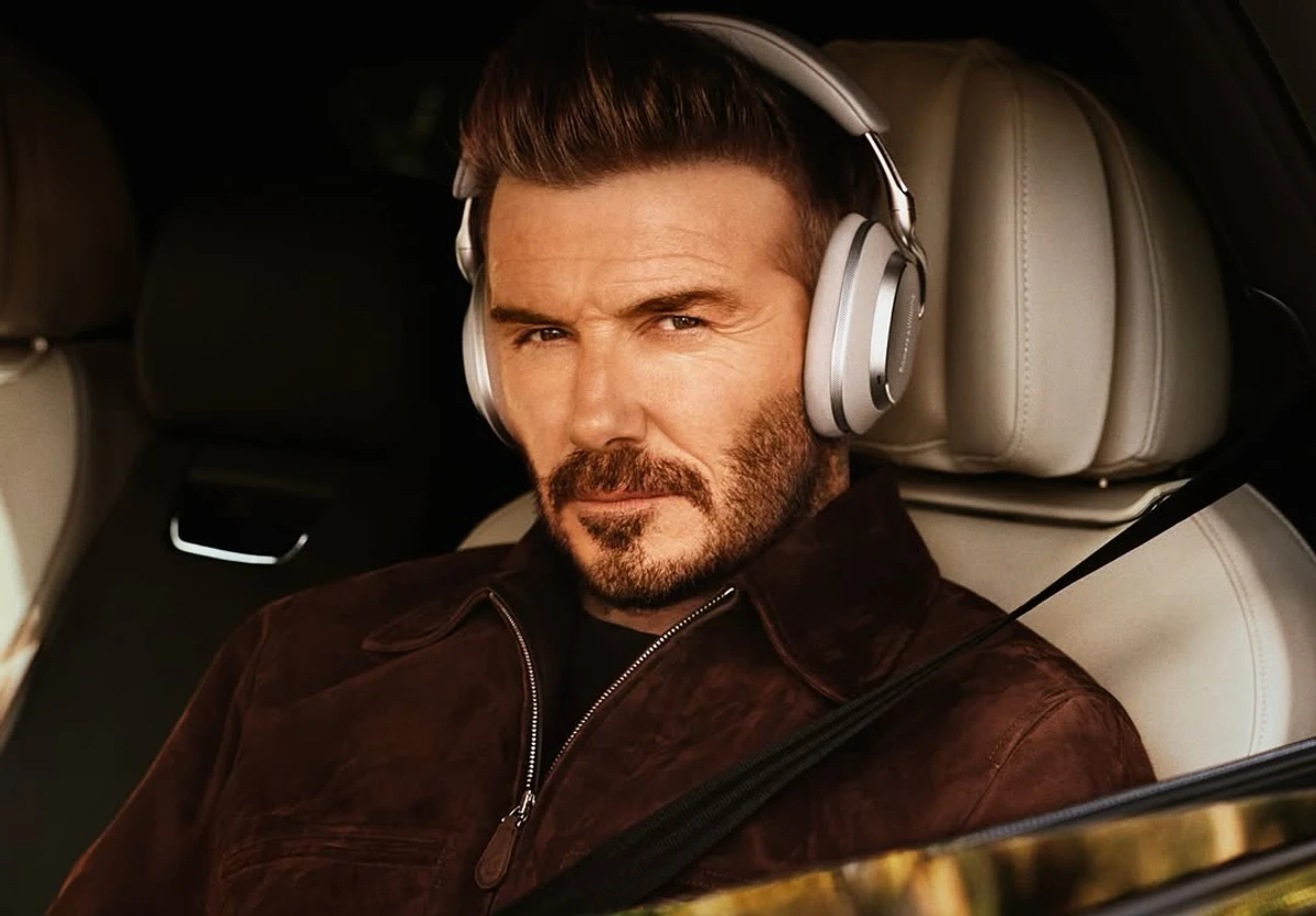 Девід Бекхем попозував для фото