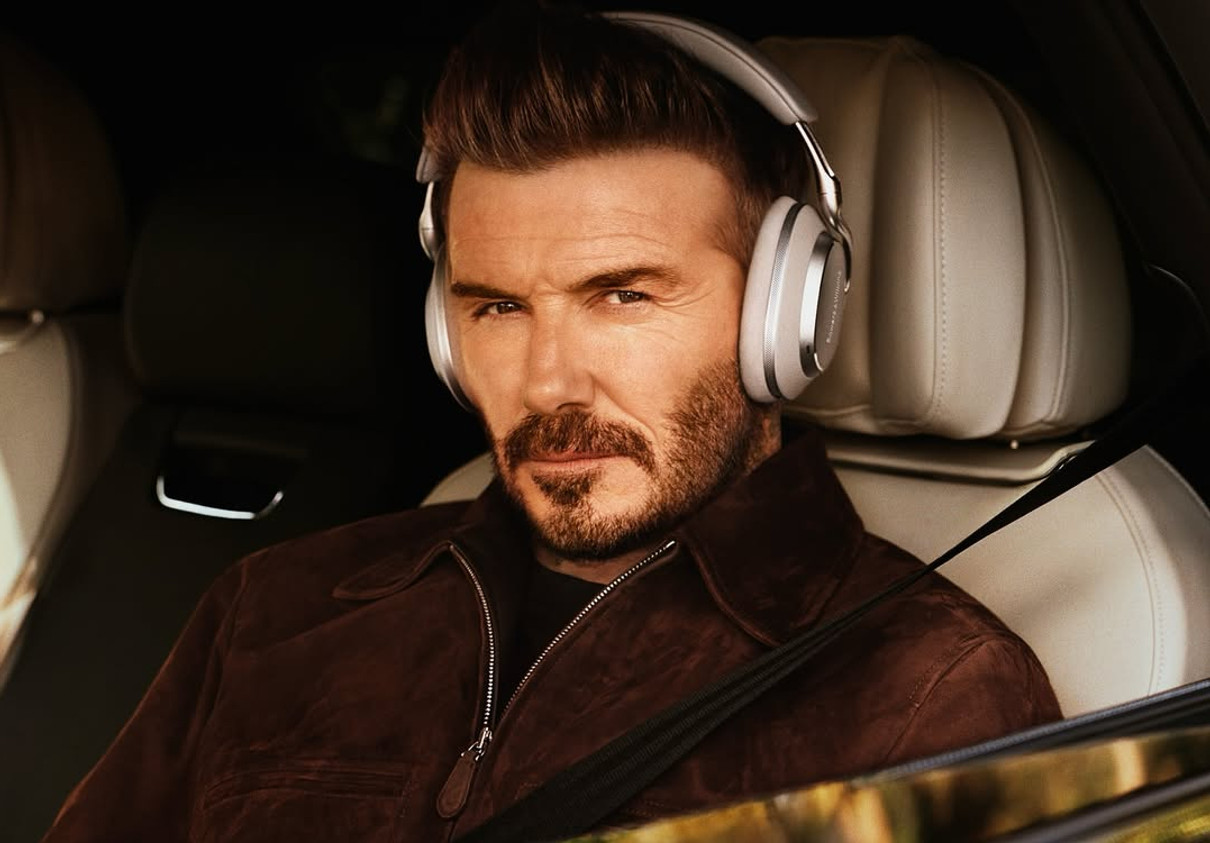 Девід Бекхем попозував для фото