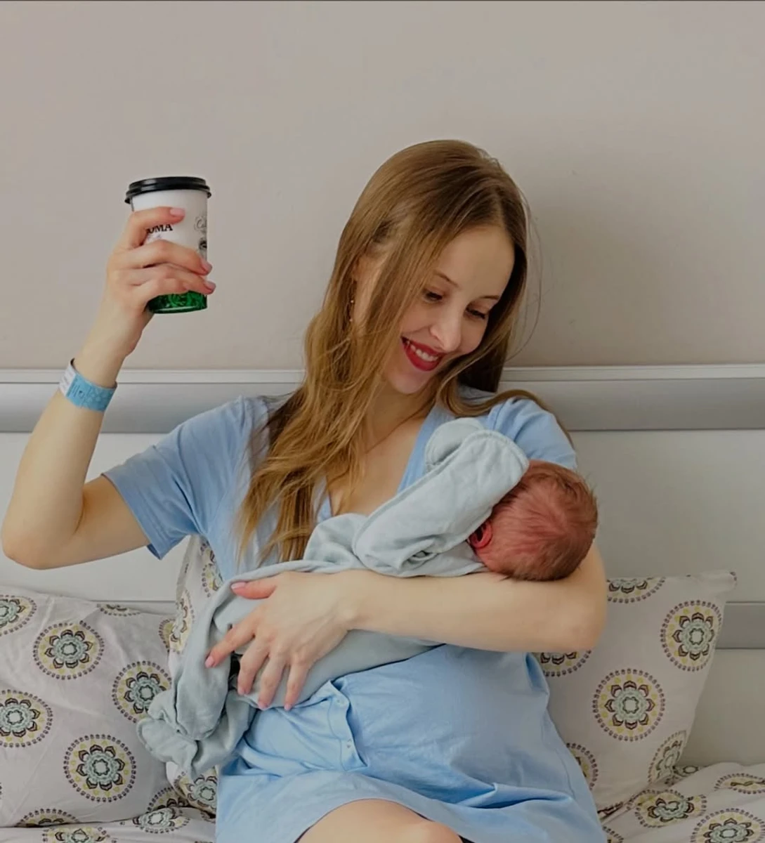 Сагайдачна народила втретє