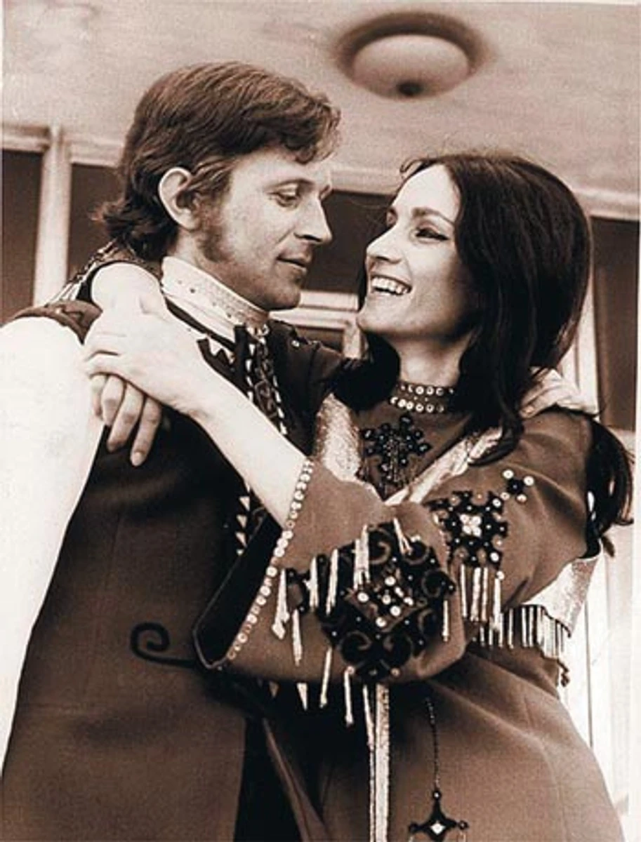 Софія Ротару на фото зі своїм чоловіком