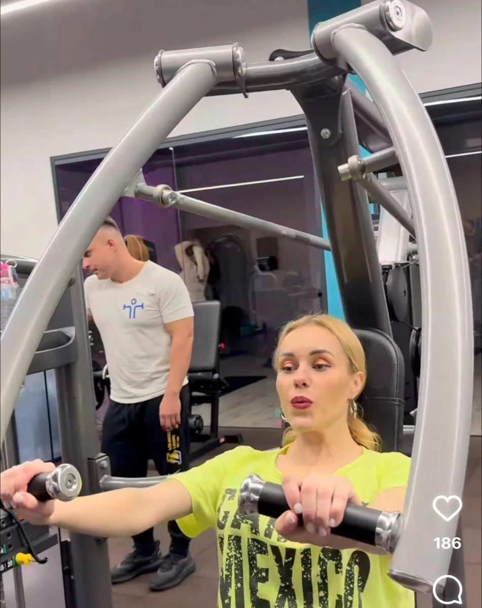 Завдяки регулярним заняттям Тополя набрала 10 кіло