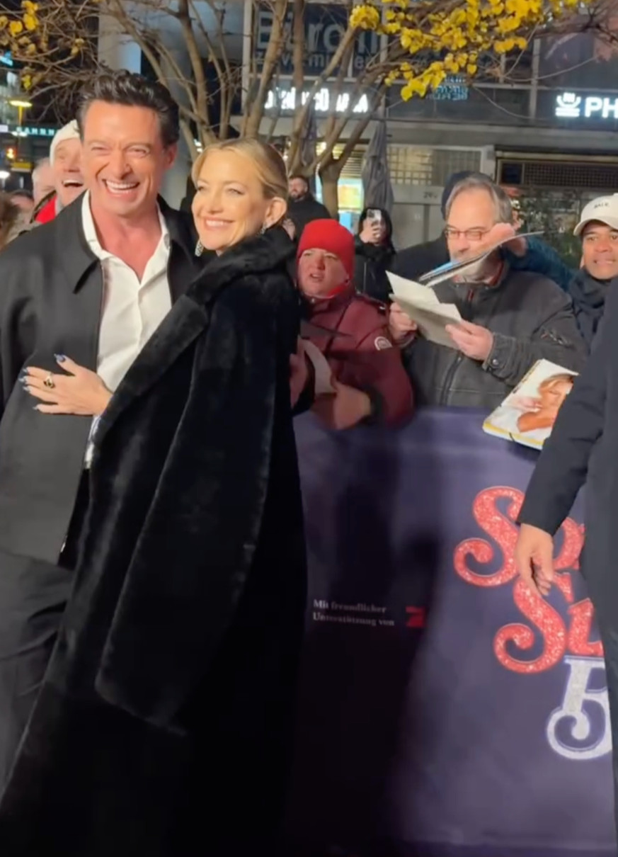 Кейт Хадсон і Х'ю Джекман замилували своєю поведінкою на хіднику