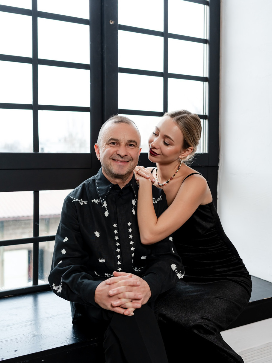 Віктор Павлік із дружиною