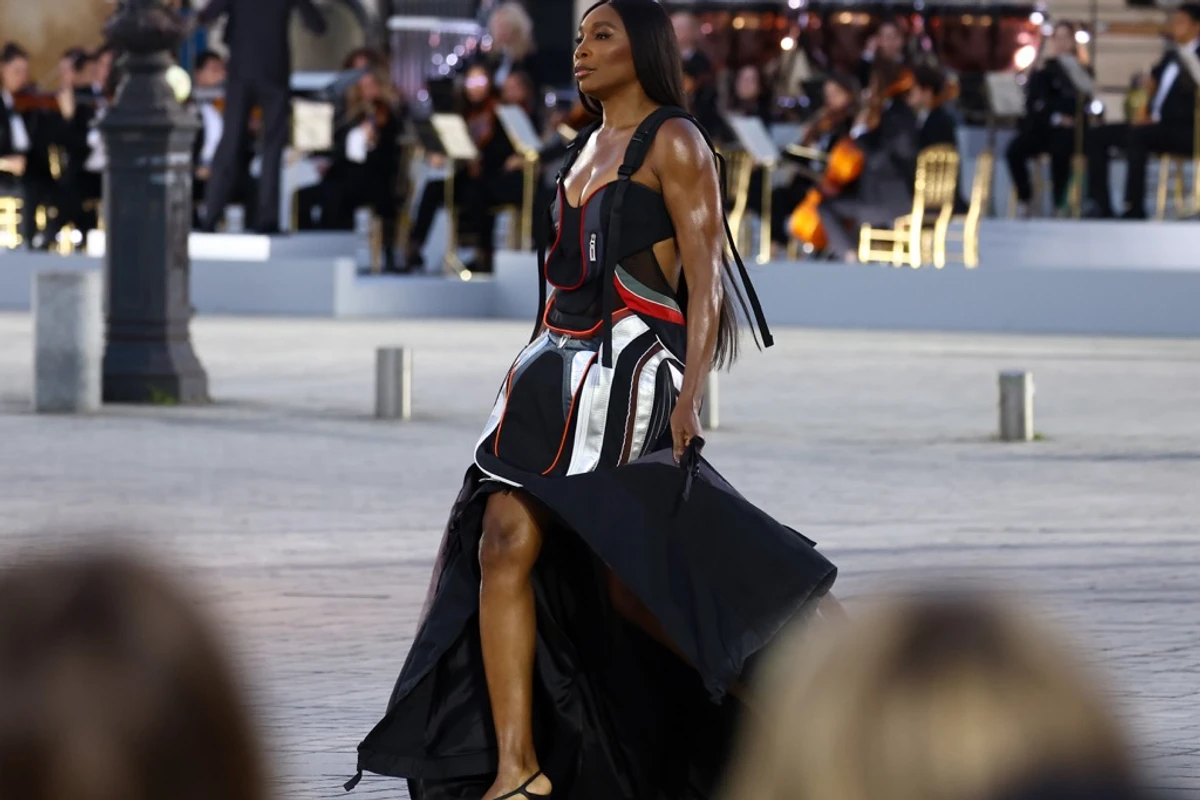 Вінус Вільямс на подіумі Vogue World-2024