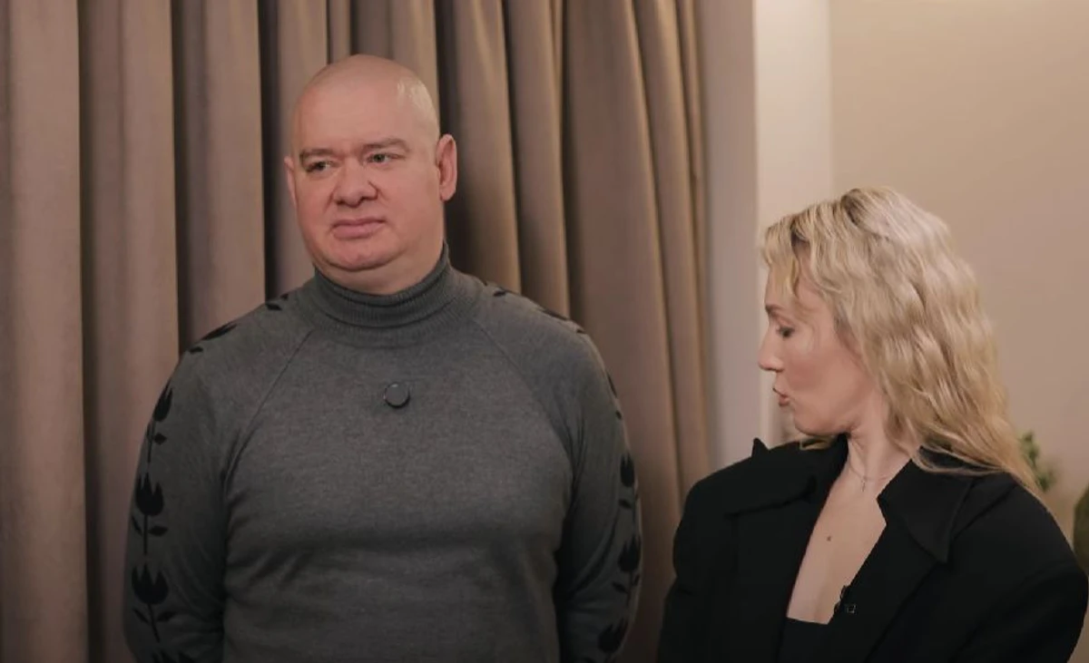 Євген Кошовий із дружиною