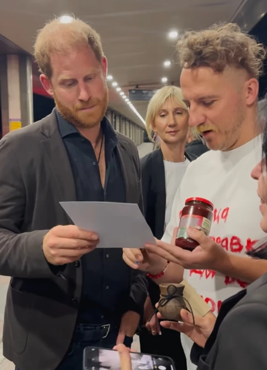 Принц Гаррі та Євген Клопотенко у Києві