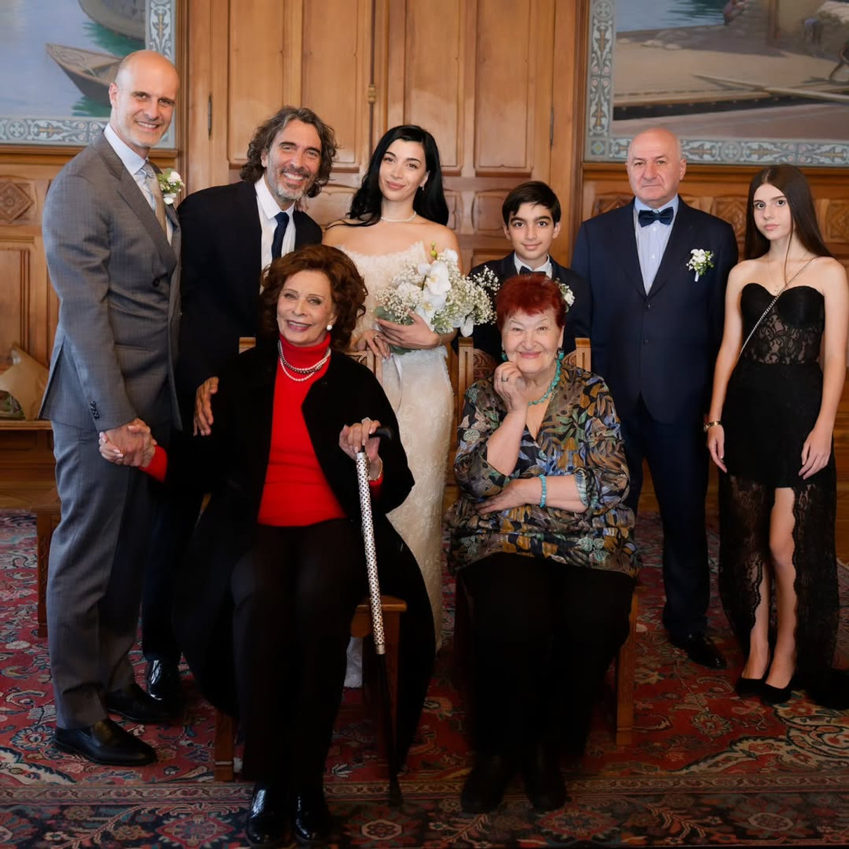 Син Софі Лорен побрався з фітнес-тренеркою