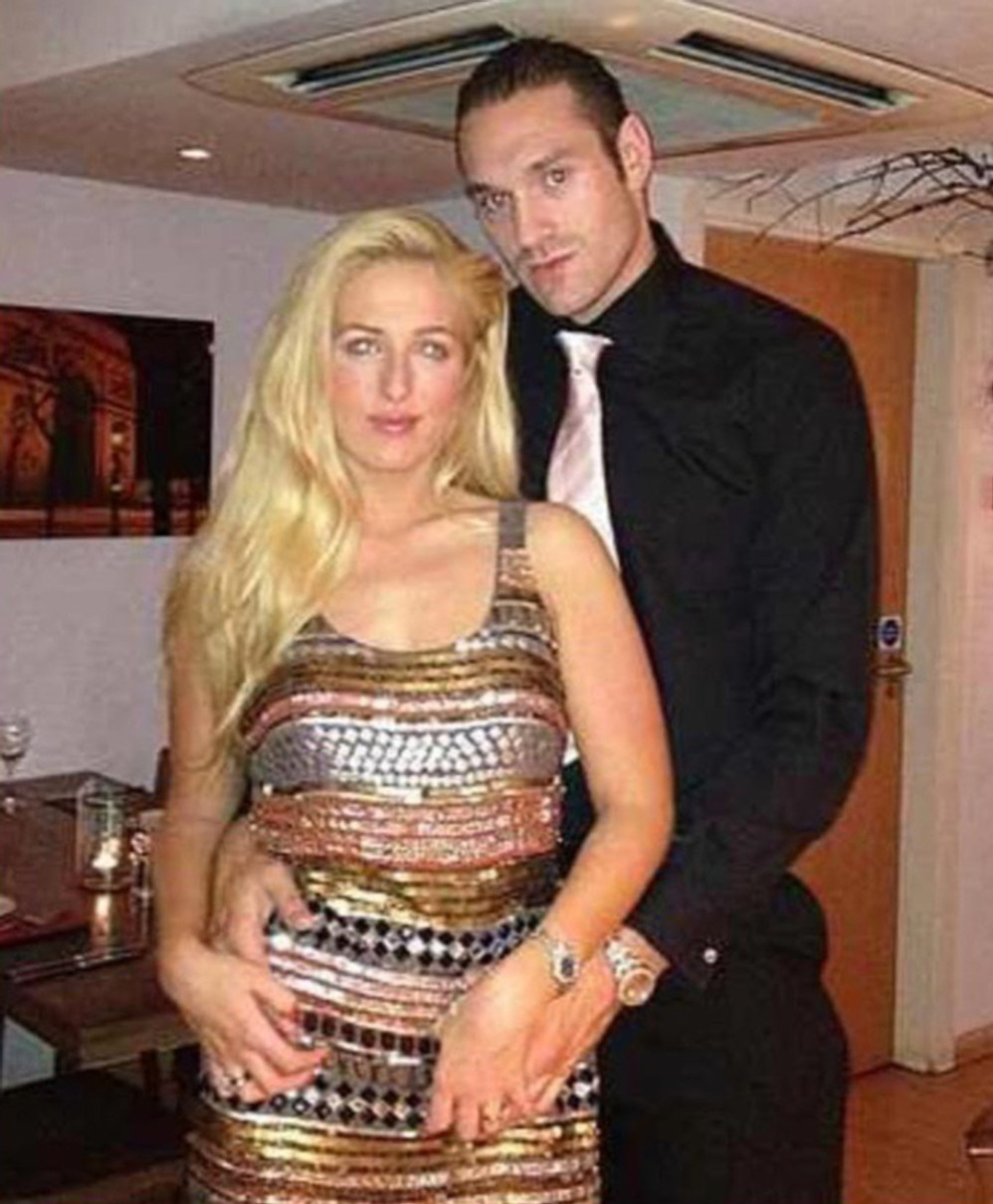 Тайсон Ф'юрі показав, як вони з дружиною виглядали багато років тому