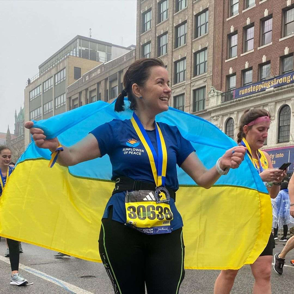 Навесні Падалко легко і в задоволення пробігла марафон у Бостоні