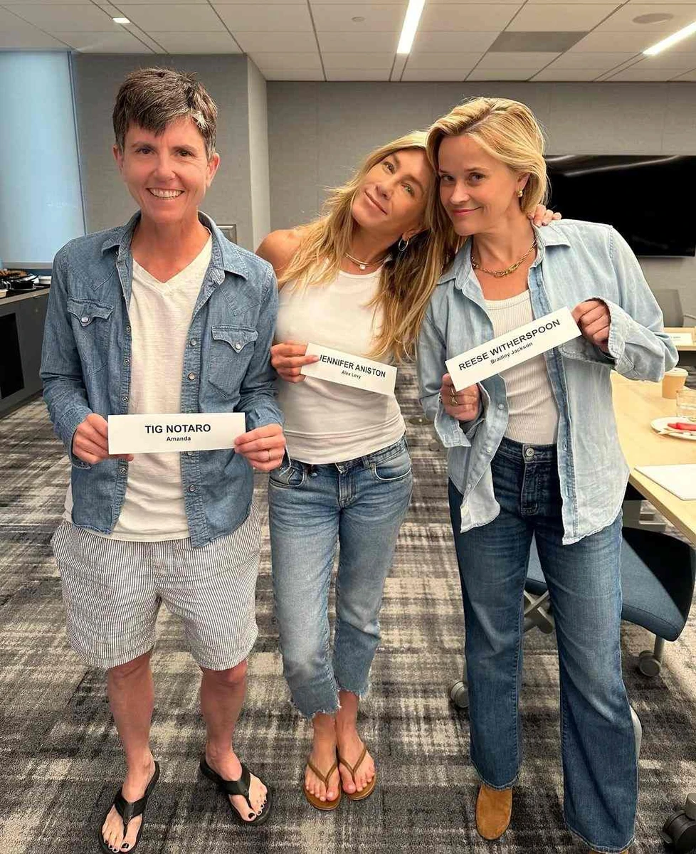 Дженнефр Еністон і Різ Візерспун