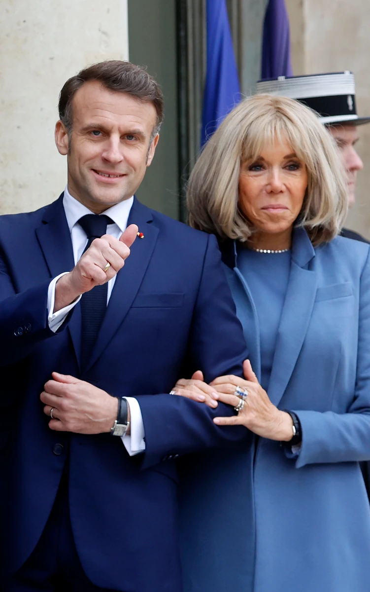 Еммануель Макрон і Бріджит Макрон
