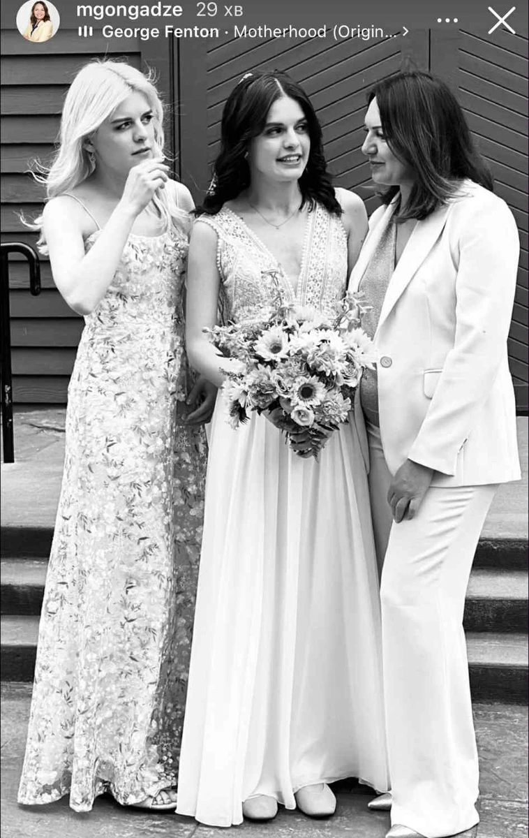 Мирослава Гонгадзе з доньками 