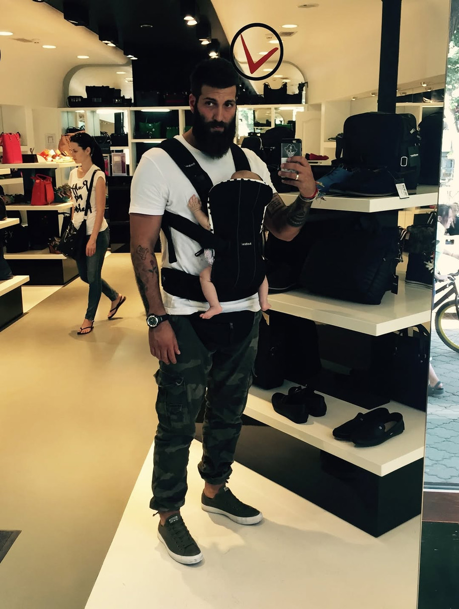 Даніель Салем замилував фото з дочкою у дитинстві