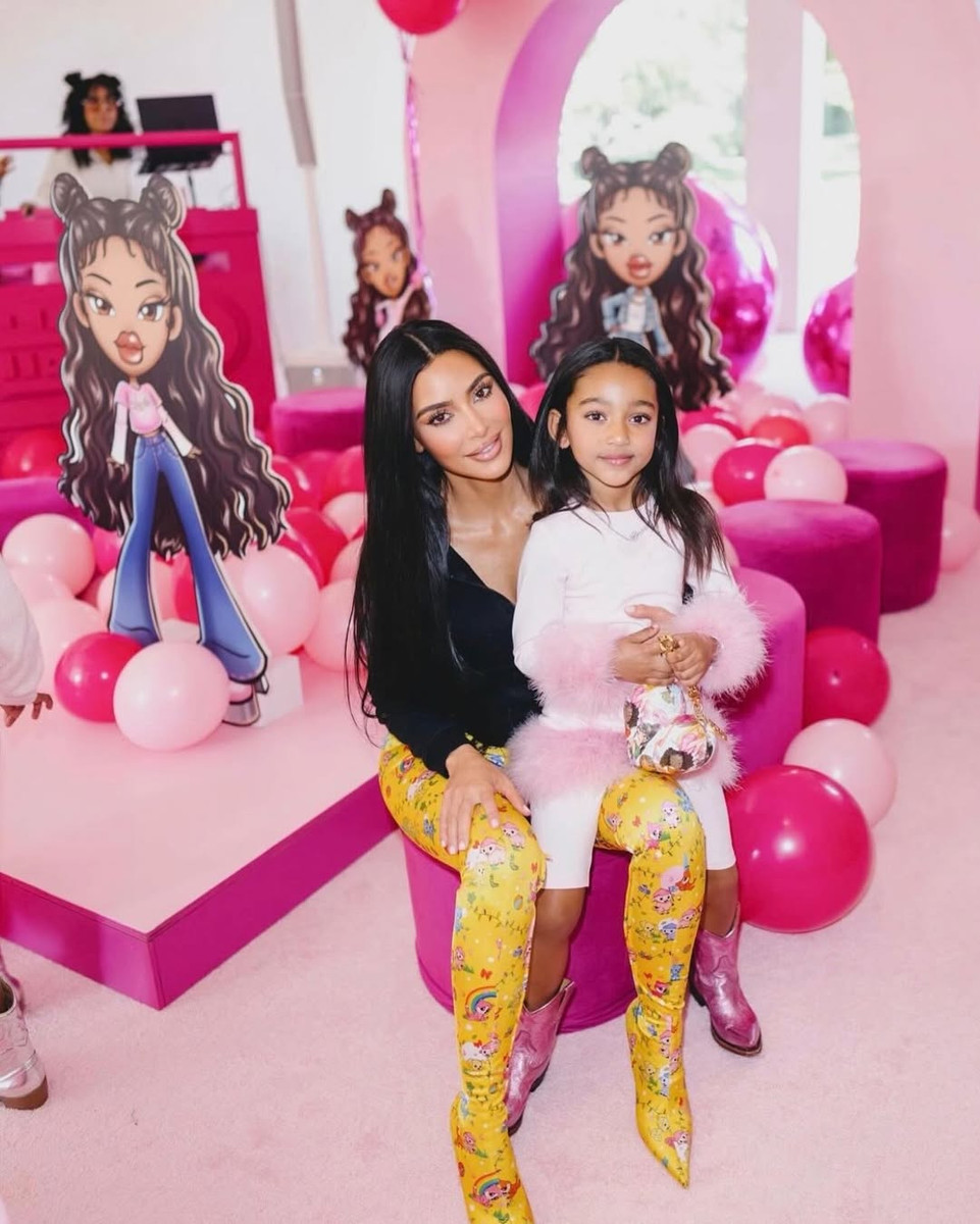 Кім Кардашян привітала дочку з 8-річчям