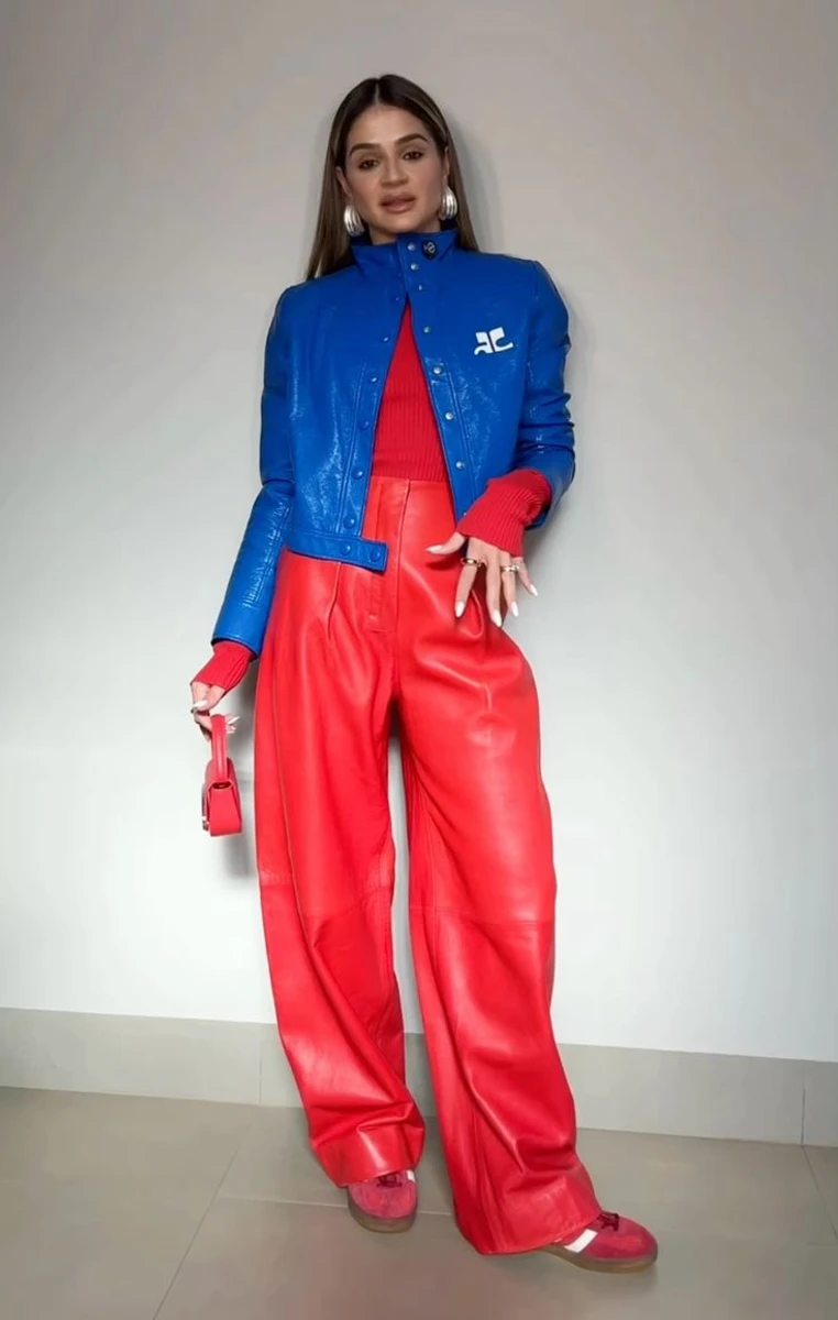 Червоний і синій - тренд весни 2026 року