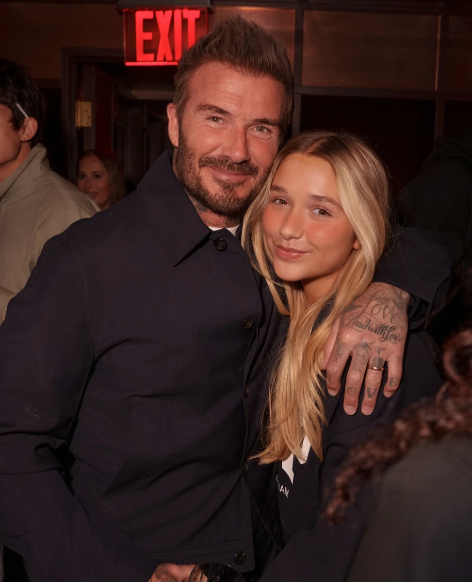 Девід Бекхем пообіймався з дочкою на милому фото