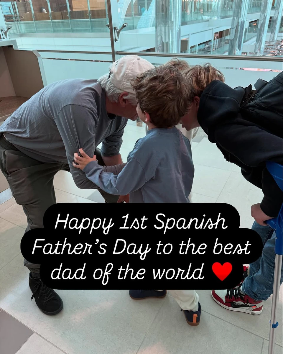 Річард Гір поспілкувався з синами