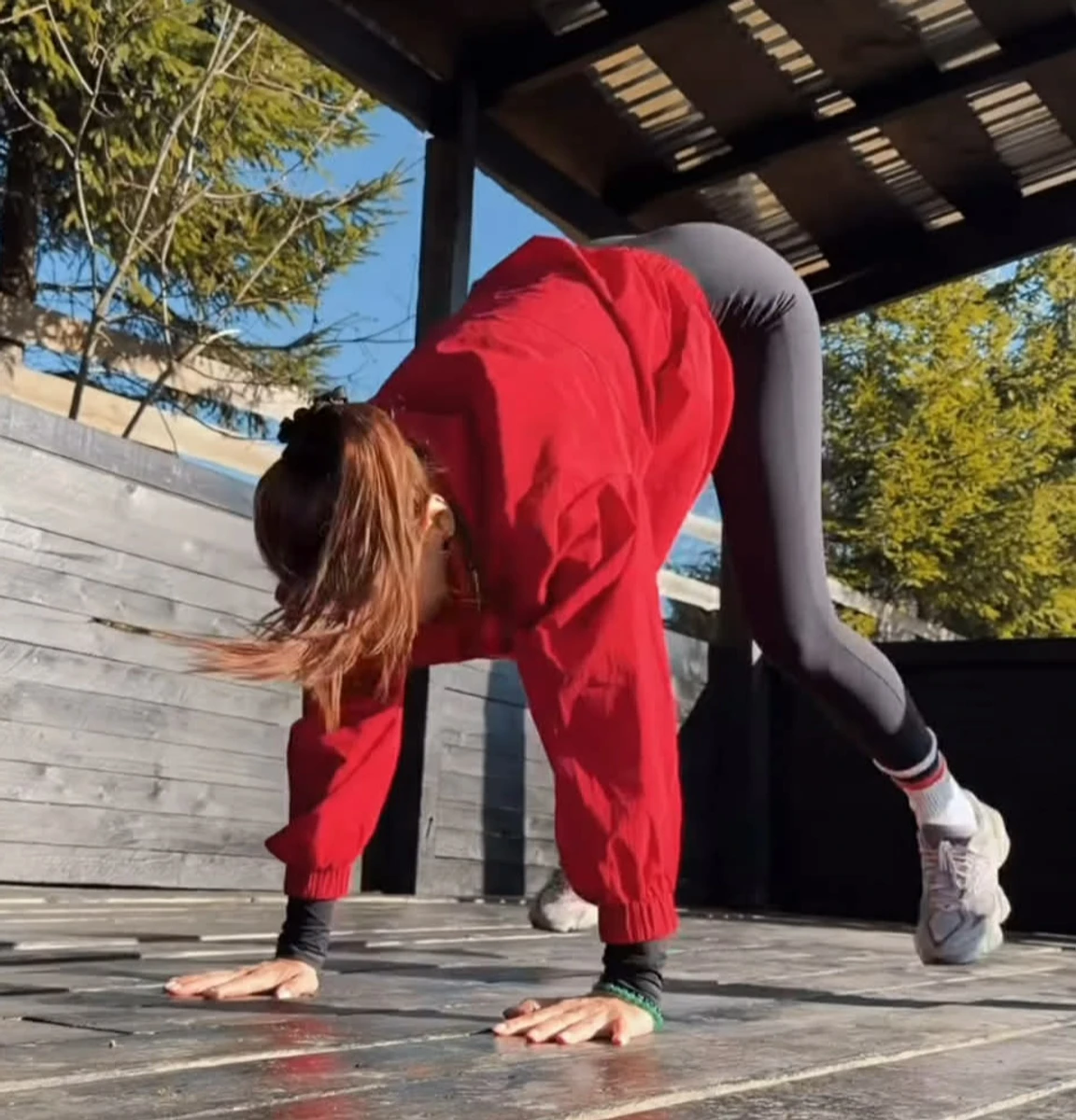 Тетяна Решетняк показала заняття спортом у горах