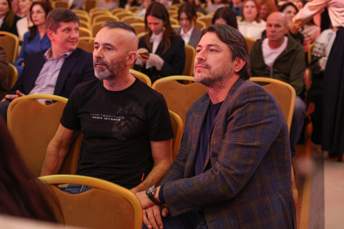 Всеволод Кожемяко і Сергій Притула