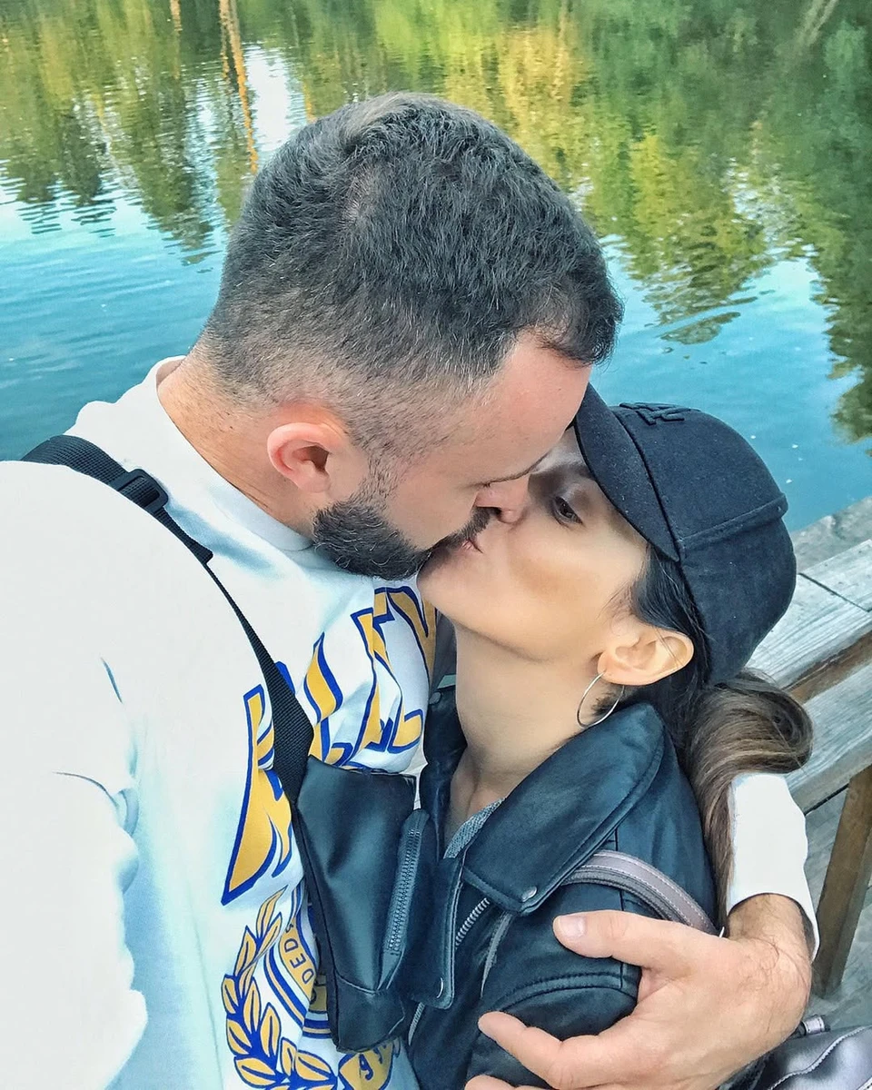 Інна Приходько з чоловіком