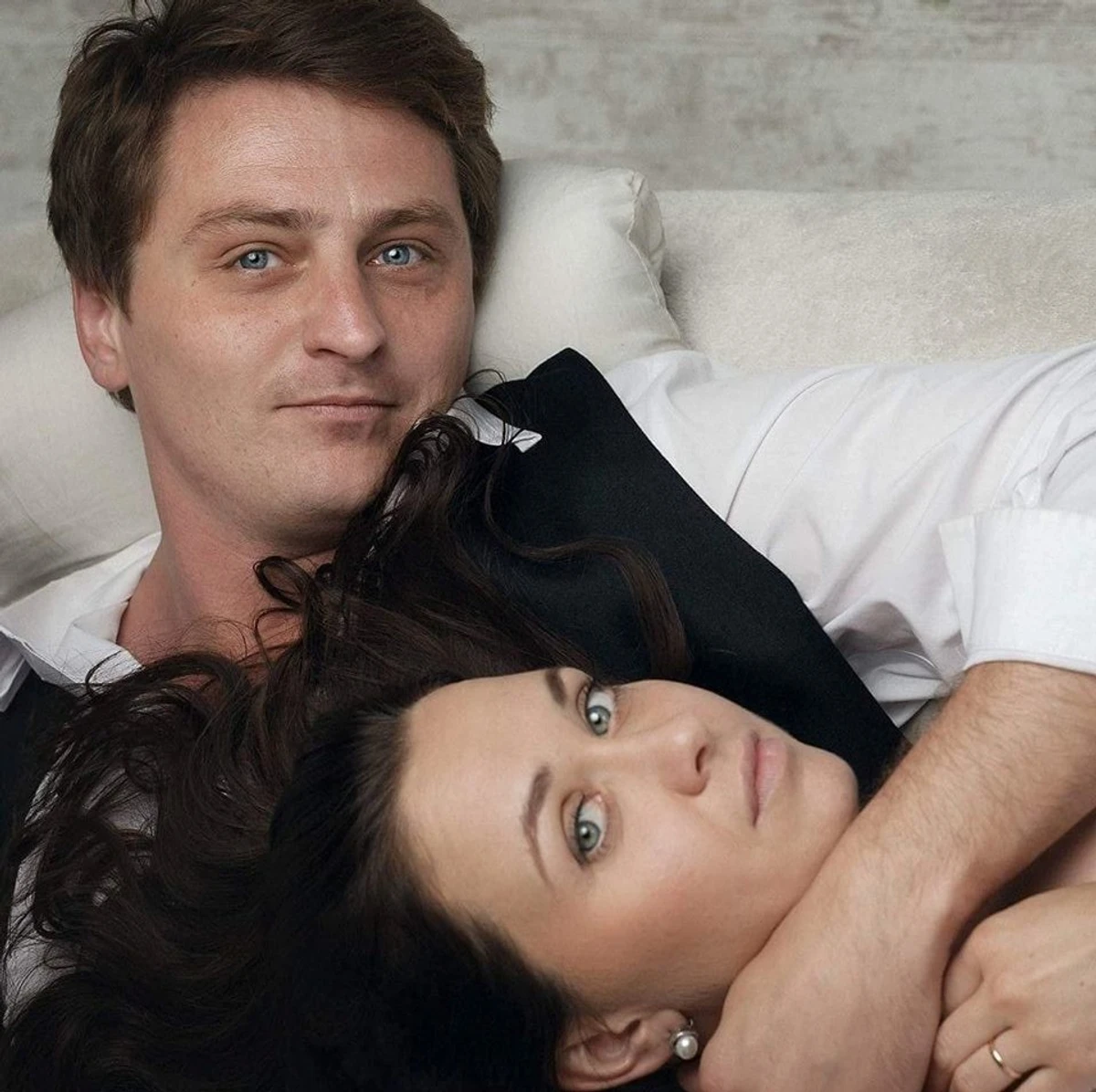 Вʼячеслав Довженко і Ксенія Баша