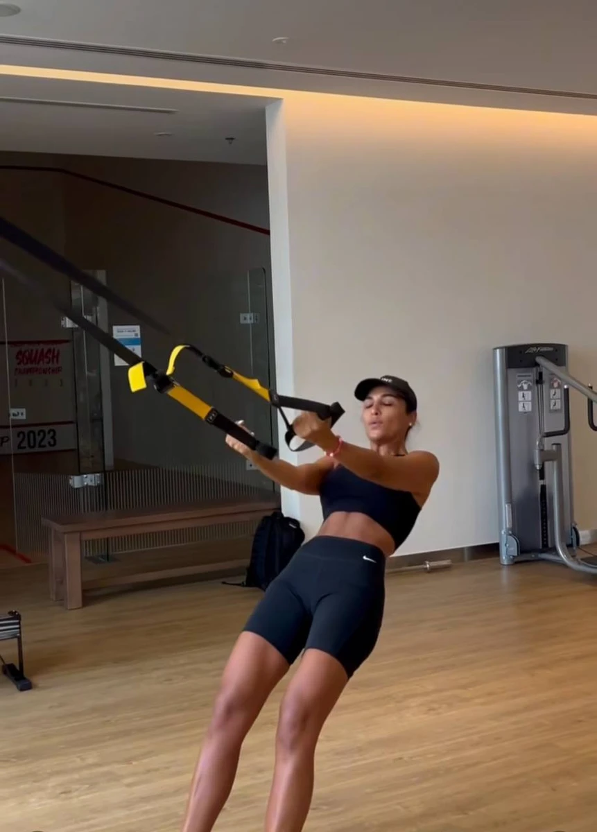 Дімопулос потренувала руки