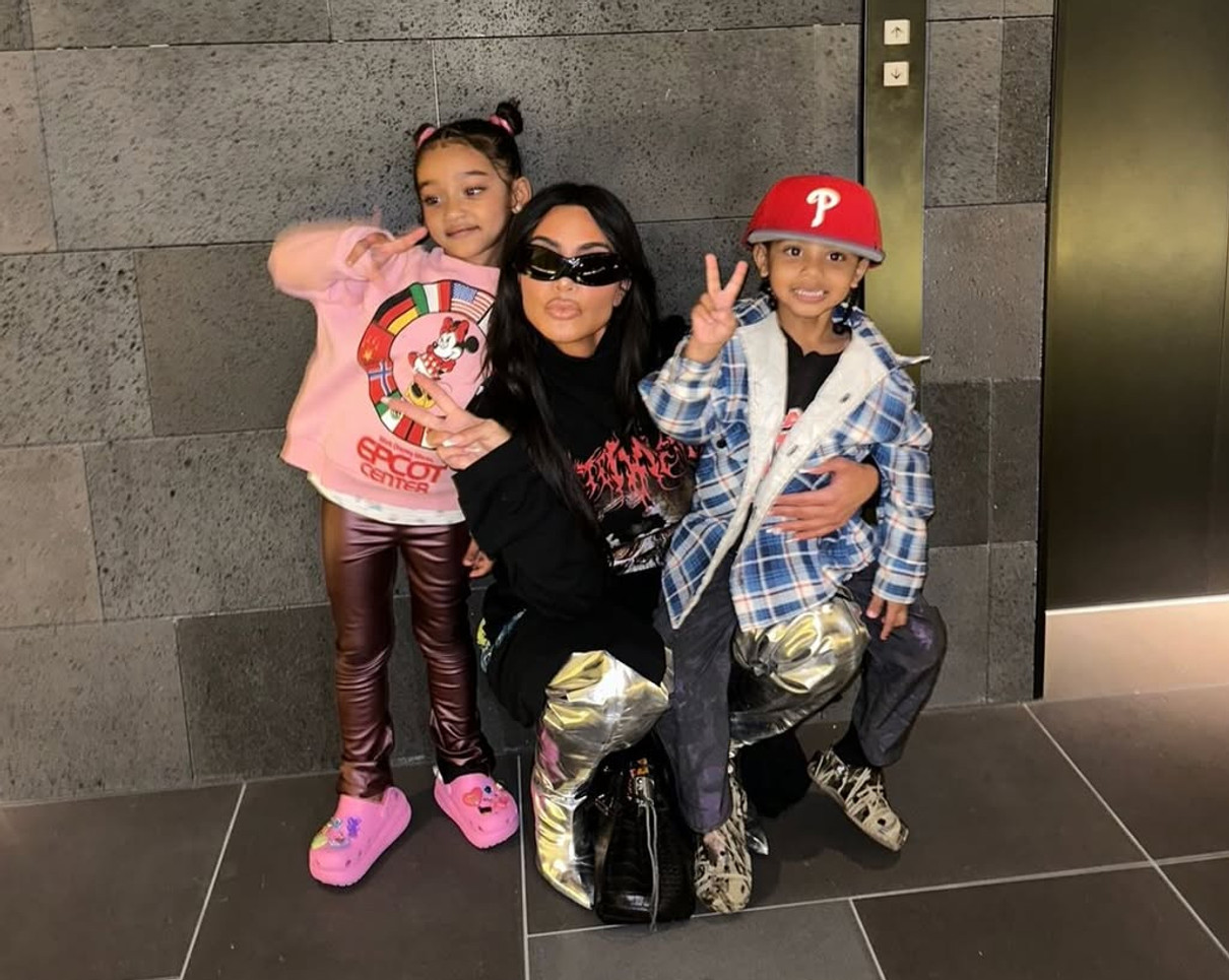 Кім Кардашян похвалилася своєю дочкою на її 8-річчя