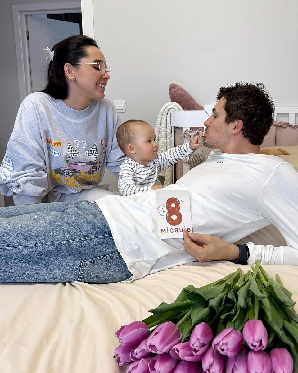 Євген Кот і Наталія Татарінцева привітали доньку