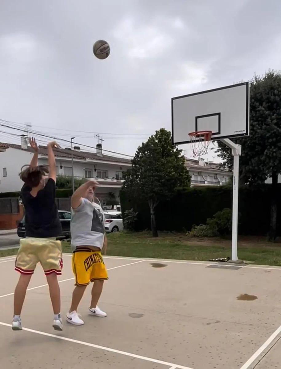 Потап із сином Андрієм